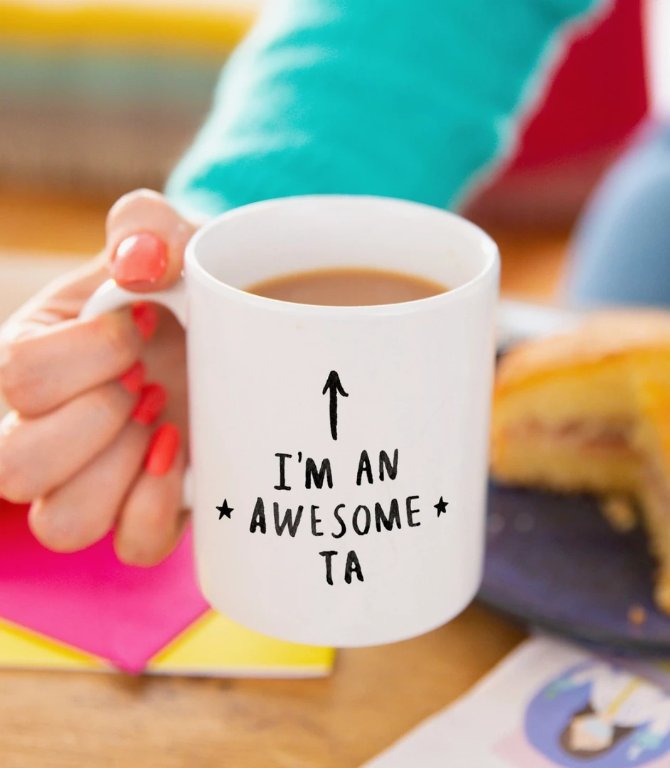 Faire "I Am An Awesome Ta" Teaching Assistant Mug 5 Faire "I Am An Awesome Ta" Teaching Assistant Mug