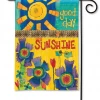 Studio M Good Day Sunshine Garden Flag New Arrivals! 2 Studio M Good Day Sunshine Garden Flag New Arrivals!