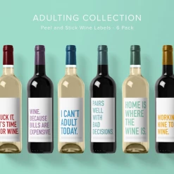 Faire New Arrivals! Adulting Collection - Wine Labels