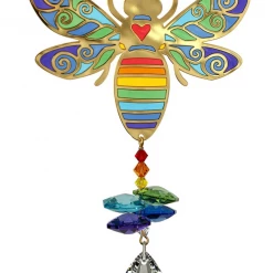 Woodstock Chimes Crystal Wonders - Bumblebee