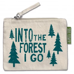 Soul Flower Into The Forest I Go Small Zipper Pouch