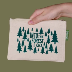 Soul Flower Into The Forest I Go Large Zipper Pouch