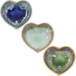 World Buyers New Arrivals! River Moss Heart Dish