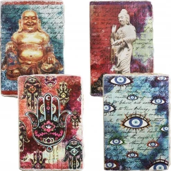 World Buyers Spiritual East Chunky Mini Journal Natural Paper New Arrivals!