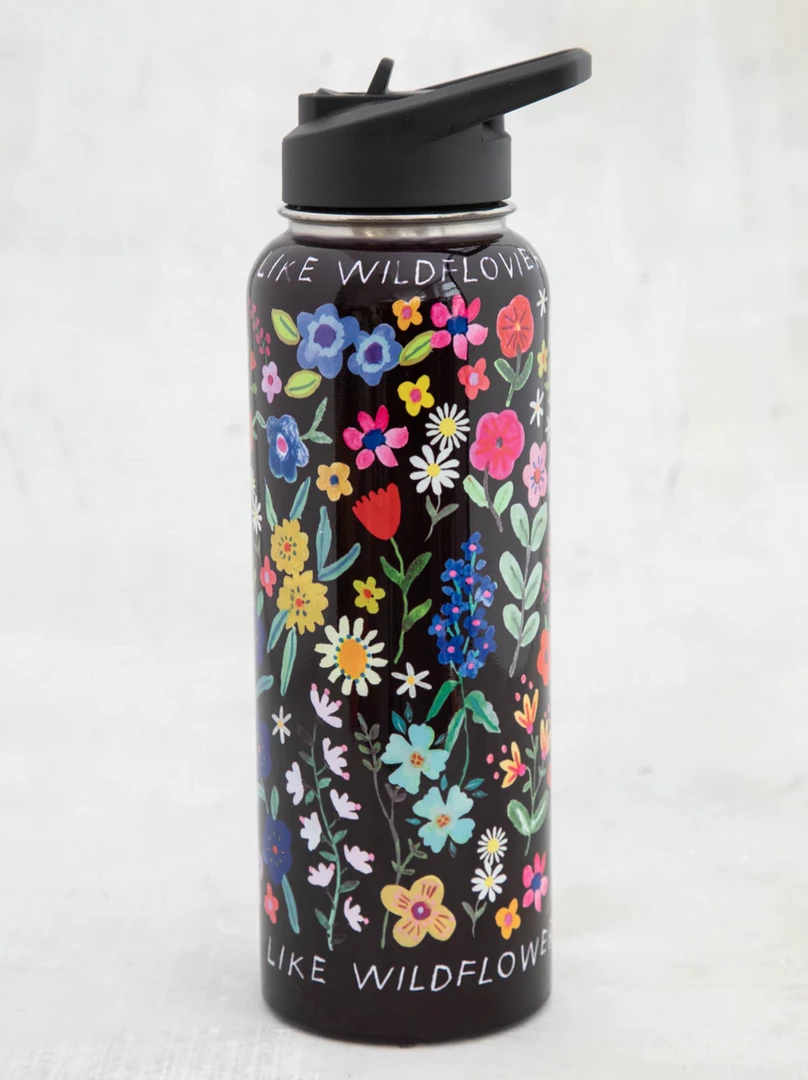 Natural Life Spread Kindness Like Wild Flowers Stainless Steel XL Water Bottle 5 Natural Life Spread Kindness Like Wild Flowers Stainless Steel XL Water Bottle