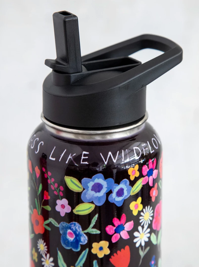 Natural Life Spread Kindness Like Wild Flowers Stainless Steel XL Water Bottle 6 Natural Life Spread Kindness Like Wild Flowers Stainless Steel XL Water Bottle