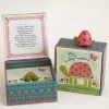 Natural Life Lucky Little Turtle ~ Lucky Charm Box Gift Set