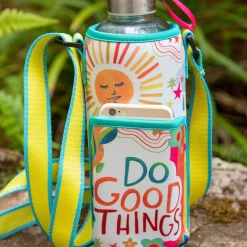Natural Life Do Good Things - Water Bottle Carrier