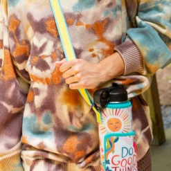 Natural Life Do Good Things - Water Bottle Carrier