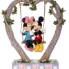 Enesco Mickey And Minnie On Swing By Jim Shore Disney Traditions