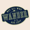 Soul Flower Not All Who Wander Are Lost Sticker 2 Soul Flower Not All Who Wander Are Lost Sticker