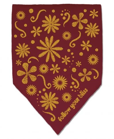 Soul Flower Follow Your Bliss Bandana Headband 6 Soul Flower Follow Your Bliss Bandana Headband