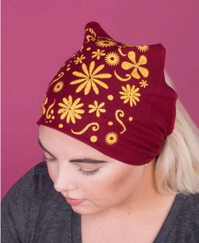 Soul Flower Follow Your Bliss Bandana Headband 3 Soul Flower Follow Your Bliss Bandana Headband