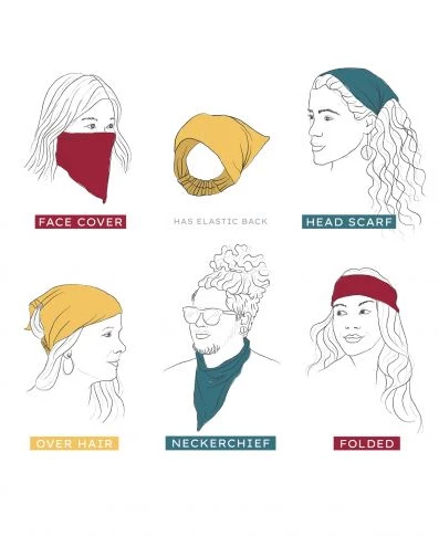 Soul Flower Follow Your Bliss Bandana Headband 7 Soul Flower Follow Your Bliss Bandana Headband