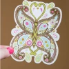 Soul Flower Paisley Butterfly Sticker