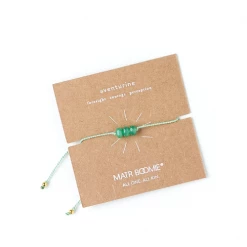 Matr Boomie Aventurine Indali Bracelet "Stone Of Opportunity" Handcrafted In India Global Fair Trade Gifts