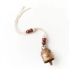 Matr Boomie Beaded Copper Handmade Bell 2.25" Handcrafted In India