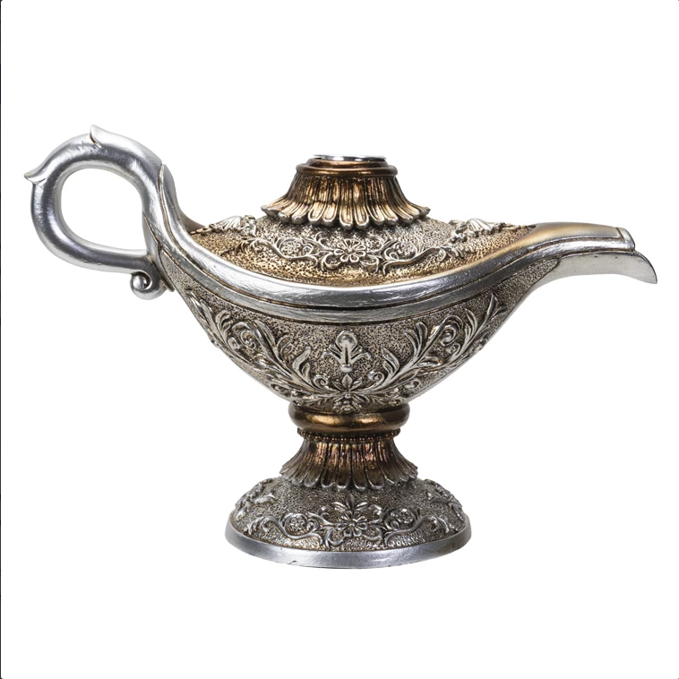 Pacific Trading Genie Lamp Backflow Incense Cone Burner Incense & Accessories 3 Pacific Trading Genie Lamp Backflow Incense Cone Burner Incense & Accessories