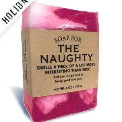Whiskey River Soap Co Soap For The Naughty ~ Smells A Heck Of A Lot More Interesting Than Nice