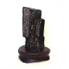 Kheops International Black Tourmaline On Wood Base 2 Kheops International Black Tourmaline On Wood Base