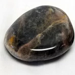 Kheops International Black Moonstone Palm Stone Crystals & Tumbled Stones