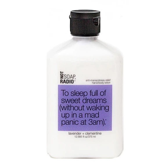 Not Soap Radio Bath & Body To Sleep Full Of Sweet Dreams (without Waking Up In A Mad Panic At 3am) Hand/Body Lotion 3 Not Soap Radio Bath & Body To Sleep Full Of Sweet Dreams (without Waking Up In A Mad Panic At 3am) Hand/Body Lotion