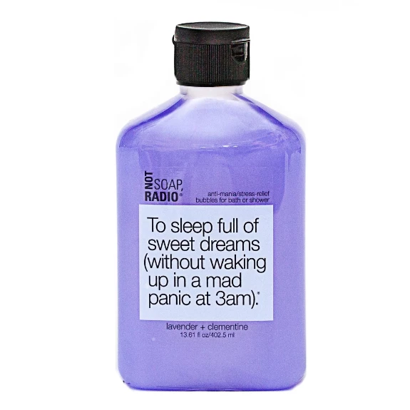 Not Soap Radio Bath & Body To Sleep Full Of Sweet Dreams (without Waking Up In A Mad Panic At 3am) Bath/Shower Gel 3 Not Soap Radio Bath & Body To Sleep Full Of Sweet Dreams (without Waking Up In A Mad Panic At 3am) Bath/Shower Gel