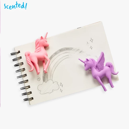 Ooly Unicorns Unicorn BFF Scented Erasers Set ~ Cotton Candy Scented Best Friends Forever