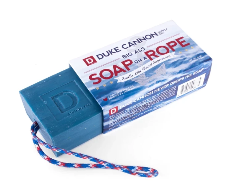 Duke Cannon Big Ass Soap On A Rope - Naval Supremacy