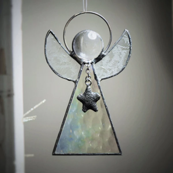 J. Devlin Glass Art Angel Ornament Stained Glass By J. Devlin 5 J. Devlin Glass Art Angel Ornament Stained Glass By J. Devlin