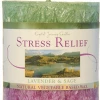 Crystal Journey Candles Candles & Accessories Stress Relief Lavender & Sage Candle