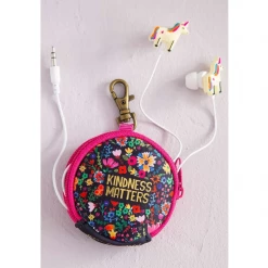 Natural Life Unicorn Kindness Matters Earbuds Unicorns