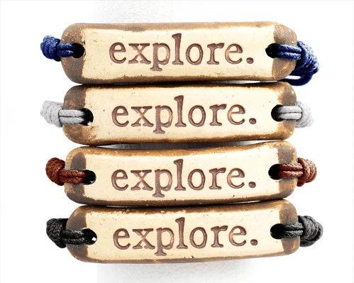 Eco-Conscious Gifts Explore. MudLOVE Bracelet 4 Eco-Conscious Gifts Explore. MudLOVE Bracelet