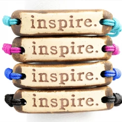 Inspire. MudLOVE Bracelet Eco-Conscious Gifts