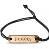 Peace. MudLOVE Bracelet Eco-Conscious Gifts