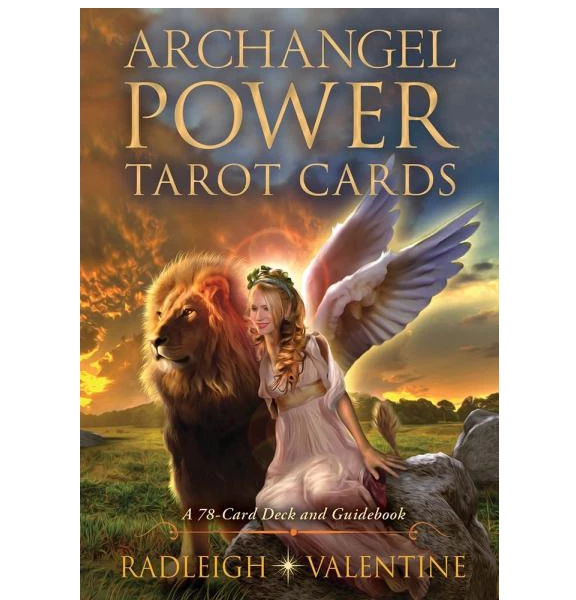 New Leaf Distributing Metaphysical & Divination Gifts Archangel Power Tarot Cards: A 78-Card Deck & Guidebook
