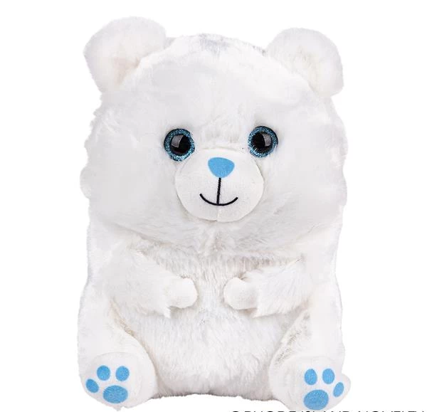 RI Novelty Toys & Novelties Cuddly Polar Bear Plush 3 RI Novelty Toys & Novelties Cuddly Polar Bear Plush