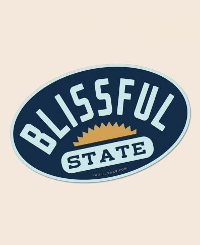 Soul Flower Blissful State Sticker 4 Soul Flower Blissful State Sticker