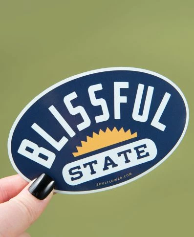 Soul Flower Blissful State Sticker 3 Soul Flower Blissful State Sticker