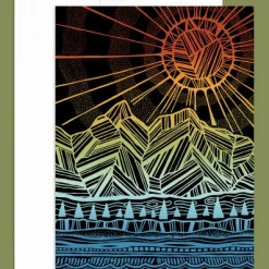 Soul Flower Keep It Natural Greeting Card