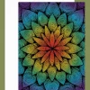 Soul Flower Trippy Flower Greeting Card 2 Soul Flower Trippy Flower Greeting Card