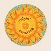 Soul Flower Walkin' On Sunshine Sticker 2 Soul Flower Walkin' On Sunshine Sticker