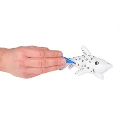 RI Novelty Kids Crafts & Activities Shark Color-A-Pal Marker And Plush Canvas Set