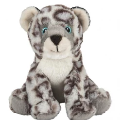 RI Novelty Earth Safe Buddies Snow Leopard Plush Toys & Novelties