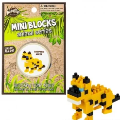 RI Novelty Mini Blocks Animal Series Leopard Kids Crafts & Activities
