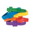 RI Novelty Paw Print Pawsome Sayings Rubber Bracelets Smiles & Surprises