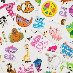 RI Novelty Bright And Fun Temporary Tattoos! Toys & Novelties