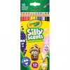 Notions Kids Crafts & Activities 12 Count Crayola Silly Scents Colored Pencils