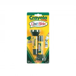 Notions Crayola Washable Glue Sticks 2/Pkg Kids Crafts & Activities