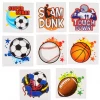 RI Novelty Sports Temporary Tattoos Kids Crafts & Activities